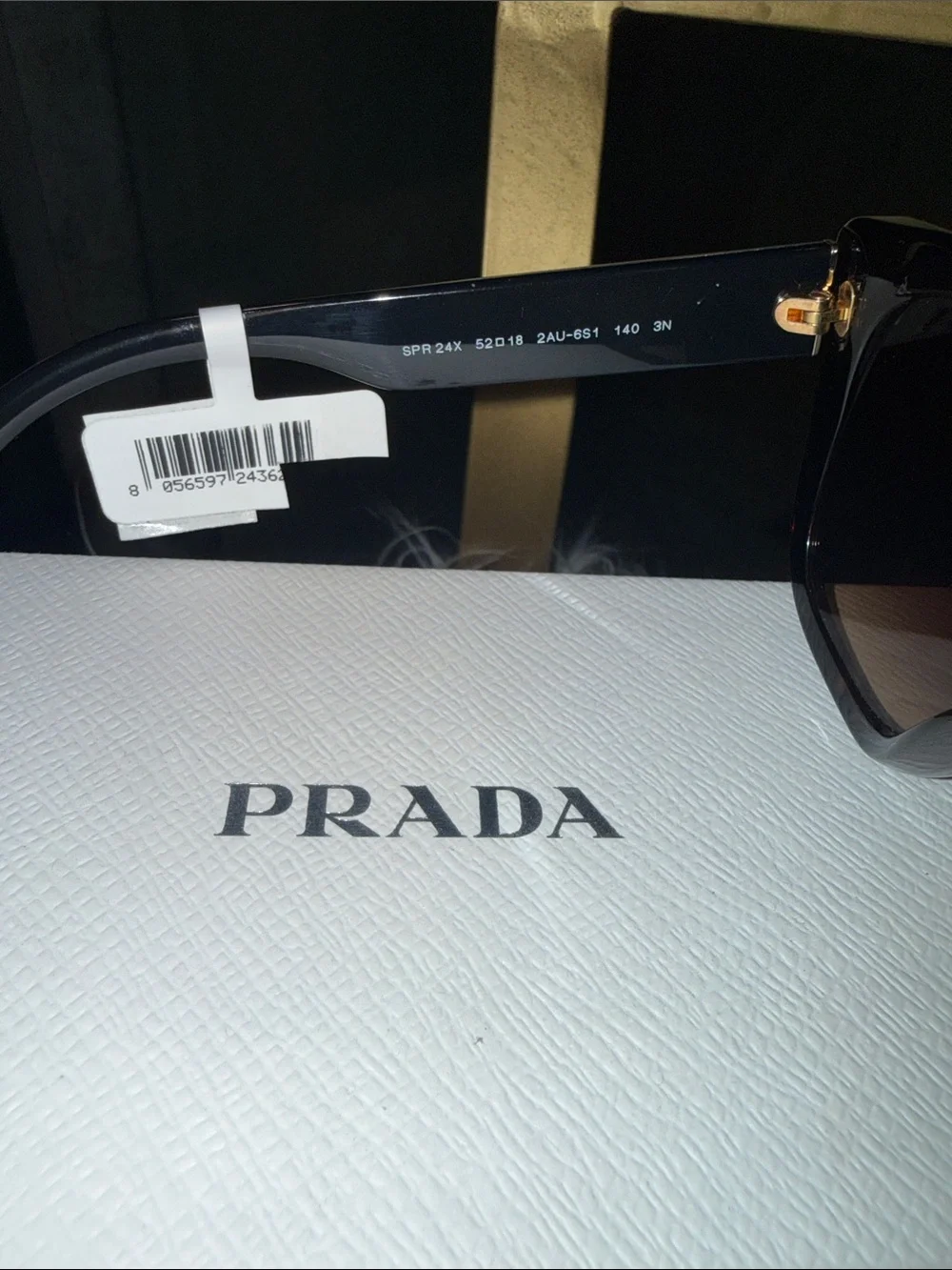 Prada Women’s Tortoiseshell Sunglasses with Brown Gradient Lenses